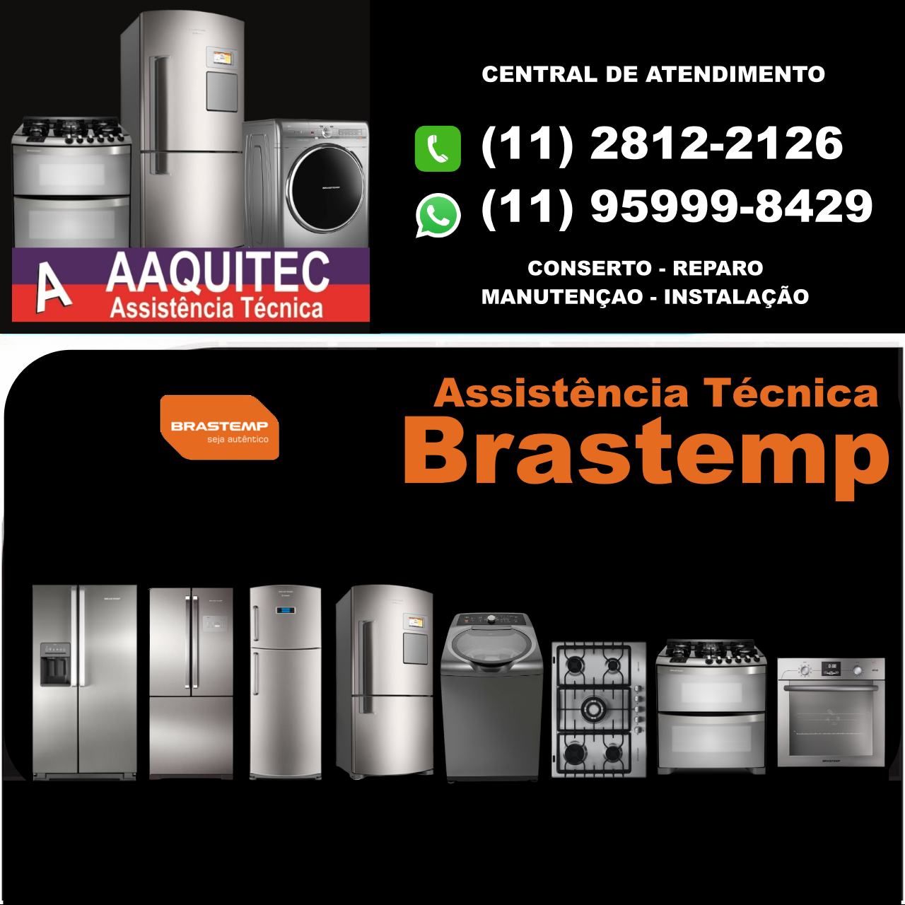 Assistência Técnica Brastemp – Aaquitec Assistência Técnica de ...